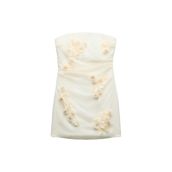 ORGANZA FLORAL DRESS ZARA - Picture 1 of 6